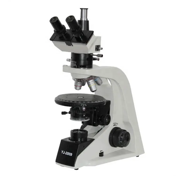 YUJIE YJ-2009TP Miniral 360 Rotatable Polarized Trinocular Laboratory Microscope