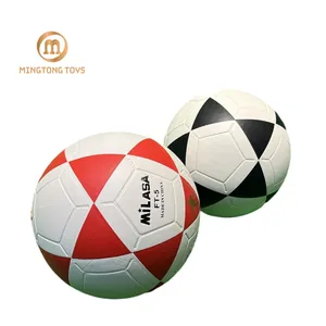 Factory Direct Sales Durable Machine Stitched Waterproof Match Soccer Ball Standard Size 5 Pvc Leather Classic Football