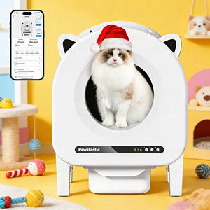 Caja de arena para gatos Kattenbak, directa de fábrica, completamente cerrada, a prueba de salpicaduras, de gran capacidad, fácil de limpiar, para gatos grandes. - Product Image 1