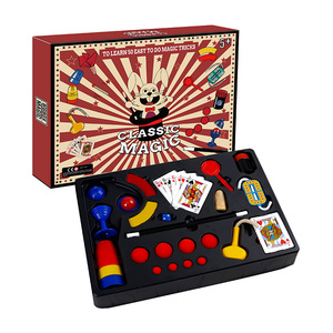 Juego de magia clásica increíble con 12 trucos de magia fáciles de hacer para niños - Product Image 1