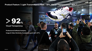 หน้าจอโฆษณาโฮโลแกรม LED MUXWAVE ใช้ในสถานที่ระดับไฮเอนด์ - Product Image 3