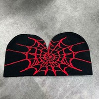 Fabricant de bonnet réversible Bonnet jacquard Haute qualité acrylique doux hiver tricoté chapeau Slouchy Skull Cap