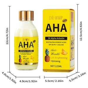 Sérum Visage de Haute Qualité au Curcuma et Acide Hyaluronique, Soin de la Peau Biologique Éclaircissant et Éclatant, Sérum Illuminateur au Curcuma - Product Image 6