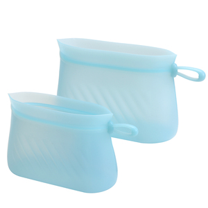 Whole Food Storage <b>Freezer</b> <b>Bags</b> Reusable Silicone Food <b>Bag</b> - Product Image 2