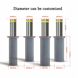 Automatic Traffic Rising Bollard 219mm Electro-Hydraulic <strong>Security</strong> <strong>Barrier</strong> Smart Parking Management Vehicle Access System - Product Image 3