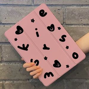 Cute Cartoon Tri Fold Tablet Protective Case Anti Drop <b>Cover</b> For iPad Air7 M3 A16 10th Gen Air1 2 4 5 - Product Image 4