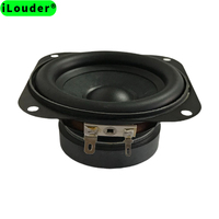 (35-005) Haut-parleur large bande 3,5 pouces 88 mm 15W/20W 4/8 Ohm à cône en papier et suspension en caoutchouc, mini haut-parleur, transducteur audio