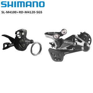 Deore <span class=keywords><strong>M4100</strong></span> M4120 10 vitesses manette de vitesse levier dérailleur arrière <span class=keywords><strong>SL</strong></span>-<span class=keywords><strong>M4100</strong></span> + RD-M4120 pour VTT vélo VTT - Product Image 3