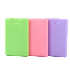 Venta caliente estilo 20ml tarjeta de crédito desinfectante recargable mini botella de spray de perfume - Product Image 2