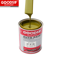 Fournitures d'usine de peinture pour la réparation de carrosseries automobiles, peinture automobile 2K avec couche transparente diamantée