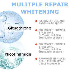 Crema blanqueadora de piel negra para hombres y mujeres, loción blanqueadora corporal, <span class=keywords><strong>glutathione</strong></span>, nicotinamida - Product Image 6