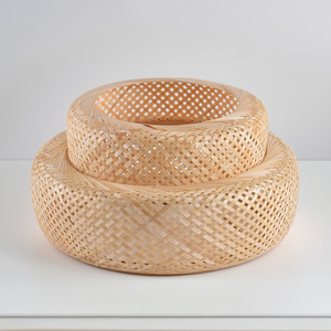 Vietnam Traditional Rattan <b>Lantern</b> Pendant Lamp with <b>Light</b> Covers for Home Decoration Eco-Friendly Living Room Lighting HLS2031 - Product Image 1