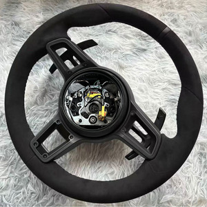 Volante de Cuero Personalizado de Alta Calidad para Porsche Panamera, Macan, Cayenne, Cayman, 911, 718, 987, 970, 958, 997 - Product Image 3