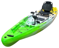 Pédale d'eau de kayak divisible personnalisée en usine pêche Kano et bateau avec pédale d'entraînement