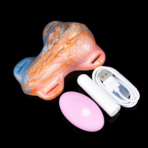 NNSX Jouet sexuel en silicone texturé réaliste, stimulateur de mamelons et de clitoris, masturbateur féminin pour stimulation par friction érotique - Product Image 3