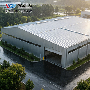 Heavy Duty Industrial Chemical <b>Plant</b> Portal <b>Frame</b> Steel Structure Warehouse Manufacturer Custom Wholesale - Product Image 1