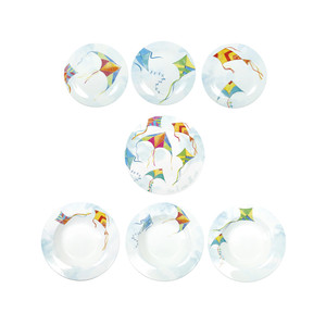 Juego de Vajilla de Porcelana Aria de 18 Piezas, Servicio Completo para Uso Diario - Product Image 1
