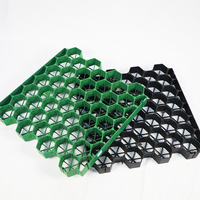 Grille de plantation en plastique vert robuste pour allée, parking, jardin, aménagement paysager, passerelle, terrain de golf, pavés en gazon