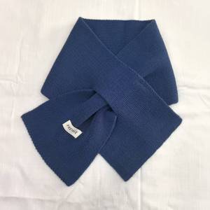 Écharpe longue en laine mélangée monochrome pour <span class=keywords><strong>femme</strong></span>, nouvelle collection automne-hiver, style coréen, unisexe, chaude, tour de cou croisé - Product Image 6