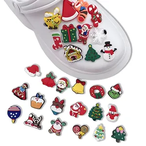 Hot Sale Kerstcadeaus Schoenen Decoratie Custom Schoen Bedel Klomp