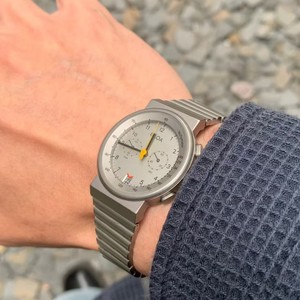 CILOA นาฬิกาหรูหน้าปัดขนาดใหญ่สำหรับผู้ชาย ปรับแต่งได้ สีเงิน ทรงกลม ของขวัญสุดหรู สไตล์ใหม่ นาฬิกาควอทซ์กันน้ำ - Product Image 4