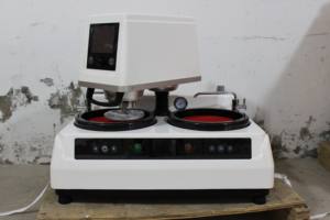 Machine de polissage et de meulage métallographique entièrement automatique à double disque FMP-3000S pour le traitement des surfaces métalliques, garantie 1 an - Product Image 4