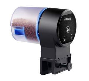 수족관 자동 물고기 피더 휴가 타이머 피더 물고기 탱크 전기 조정 자동 물고기 음식 디스펜서 피더 - Product Image 1