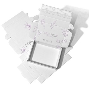 Tùy chỉnh in Kraft hộp bưu phẩm biểu tượng tùy chỉnh sinh thái thân thiện máy bay hộp giấy sóng hộp bưu phẩm với dây kéo - Product Image 3