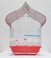 Nouvelle Cage à Oiseaux Innovante et Premium en Plastique Solide et Métal, Grande, Pliable, Double Couche, pour Perroquets et Autres Volailles, Vente en Gros Directe Usine