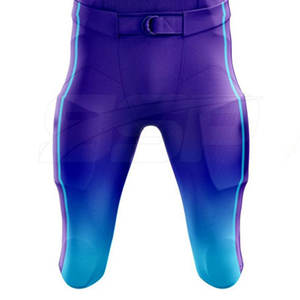 Uniforme de fútbol americano con logotipo personalizado Pantalones cortos deportivos de manga corta de secado rápido profesional Tamaño XL Característica transpirable - Product Image 4