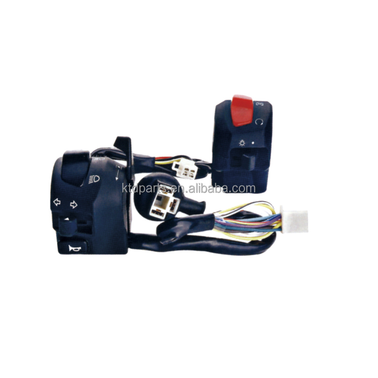 Водонепроницаемый переключатель фар на руль мотоцикла KTD LF100, Китай, хорошее качество