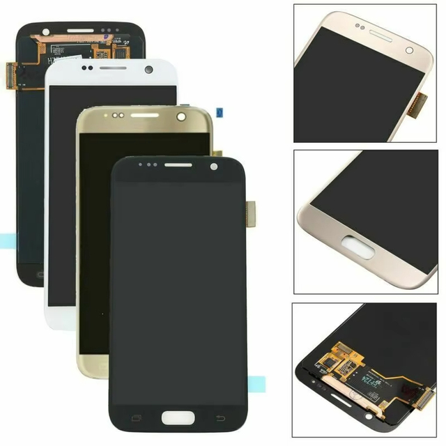 S7 Display LCD Display Touch Screen Digitizer Assembly Replacement Parts for SAMSUNG GALAXY S7 G930F G930A