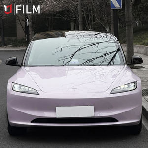 Vinilo Adhesivo para Automóviles YAJIU, <span class=keywords><strong>Color</strong></span> Gris Morado Niebla Premium, Fácil de Instalar, Película Autoadhesiva para Envolver la Carrocería del Vehículo - Product Image 4