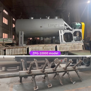 เครื่องอบแห้งสุญญากาศแบบกวนผสมไทเทเนียมรุ่น ZKG สำหรับการแปรรูปสารเคมีกำจัดศัตรูพืช พร้อมระบบกู้คืนตัวทำละลายอินทรีย์ - Product Image 3