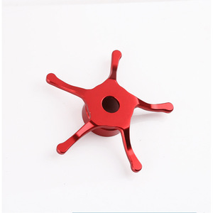 Llave estrella FISHERBON de aleación de aluminio roja, pieza para carretes de pesca. - Product Image 1