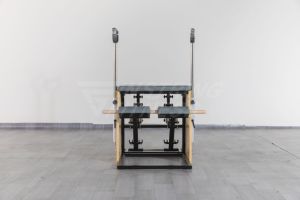Máquina de Pilates Reformer Instring Comercial para el Hogar, Equipo de Gimnasio y Yoga, Silla Wunda, Silla de Pilates Combinada Estable de Madera, 660 libras - Product Image 5