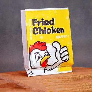 Sacchetti <span class=keywords><strong>Biodegradabili</strong></span> e Riciclabili per Pasti Caldi, Resistenti all'Olio, Portatili, Pieghevoli, con Stampa a Colori Fissa e Laminazione Opaca, Scatole per Alimenti - Product Image 3