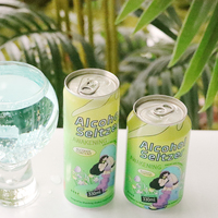 Usine de bière personnalisée 250ml 330ml Seltzer dur boissons vitaminées pétillantes 3% 5% 8% boissons à cocktail à saveur d'alcool