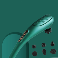 Wiederauf ladbarer Delphin-Massage stab Handheld Multifunktions-Vibrations-Rücken klopf elektrischer Rücken hammer