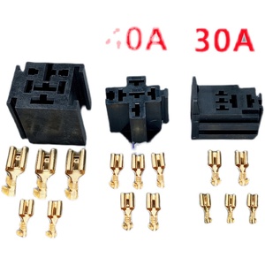 ฐานรีเลย์ยานยนต์ 20A 30A 40A 4 ขา 5 ขา พร้อมขั้วทองแดงแท้สำหรับเปลี่ยนซ่อม - Product Image 1