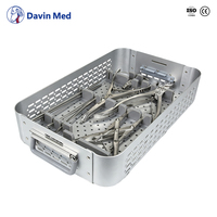 Kit d'instruments vétérinaires Davin Med pour la chirurgie de la colonne vertébrale canine, pour la fixation vertébrale des petits animaux
