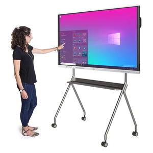 Hiseeview 55 65 75 Inch Wifi Touch Screen Clever Multi Writing <b>Smart</b> <b>Board</b> <b>Interactive</b> <b>Whiteboard</b> for Meeting - Product Image 1