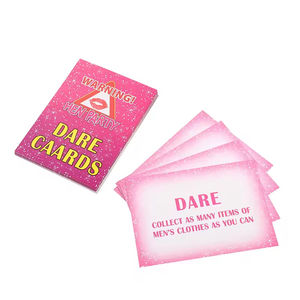 Hstyle 24PCS Brand New Dare Bachelorette Hen Party Girls Night Out Senior Game Card Team Bride Bachelor Dare Card Party Game - Product Image 4