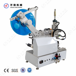 Máquina de rotulagem plana semi-automática para pequenas fábricas Flat Product Labeling - Product Image 3