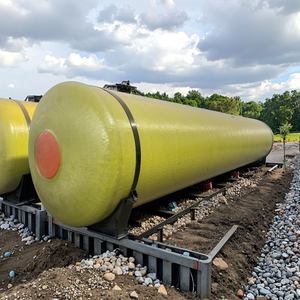 <span class=keywords><strong>Serbatoio</strong></span> Sotterraneo per Carburante Diesel a Doppia Parete in Fibra di Vetro e Acciaio con Rilevamento Perdite per Stazioni di Servizio e Fattorie - Product Image 6