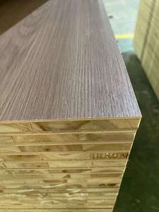 Alta calidad 18mm para núcleo de puerta Tablero de bloque barato para la venta Opciones de chapa de grado de muebles recubiertos de melamina para muebles - Product Image 3