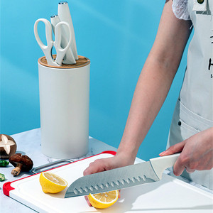 Juego de cuchillos, juego de 5 piezas, artesanía alemana, cuchillo de cocina, cuchillo afilado para rebanar, cuchillo de chef, cuchillo combinado para frutas - Product Image 3