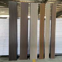 Panneau mural acoustique en bois de 270 cm de long, accessoires de studio musical bon marché, décoration intérieure en bambou, lattes professionnelles