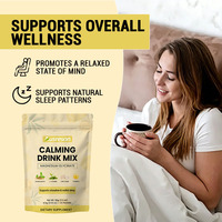 VitaSpring OEM Calm Drink Mix Powder, complément alimentaire pour le sommeil, Ashwagandha naturelle, L-Théanine, vitamine D, mélange de poudre pour boisson apaisante biologique
