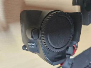 Hft เลนส์กล้องดิจิตอล <span class=keywords><strong>EOS</strong></span> <span class=keywords><strong>200D</strong></span> II DSLR พร้อมกรอบ APS-C ตัวเซ็นเซอร์ราคาถูกการ์ด SD ขายส่ง - Product Image 2